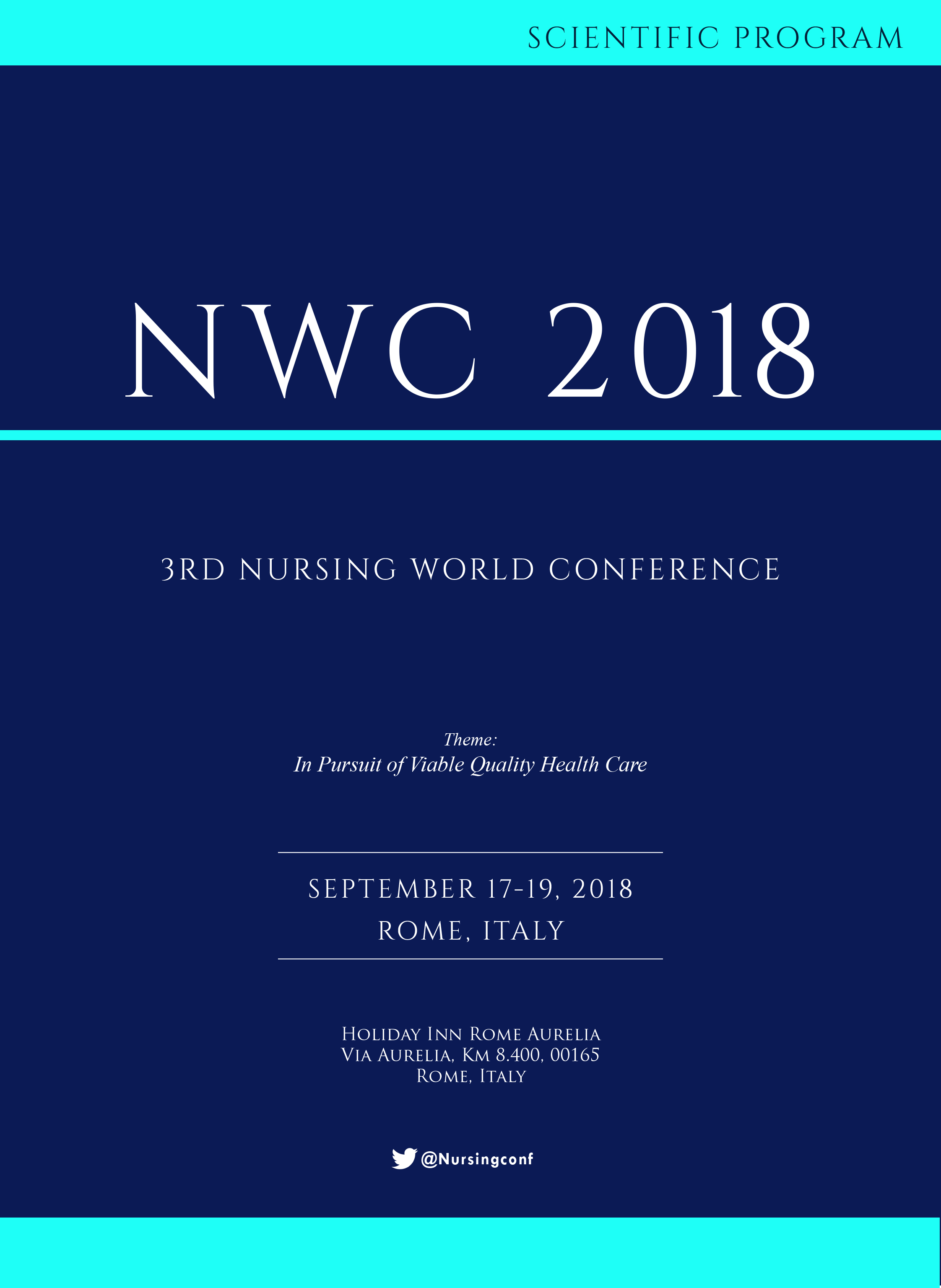 3rd Nursing World Conference | Rome, Italy Program